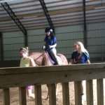 Horse (Equine) Therapy Brings a Smile to L’s Face!