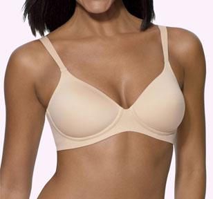 hanes barely there no slip bra