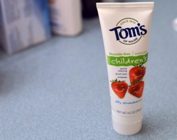 Tom's of Maine Strawberry Toothpaste