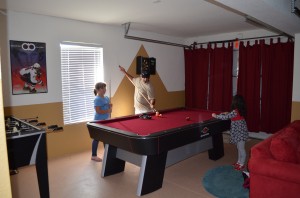 Gameroom Orlando Florida Vacation Rental Home