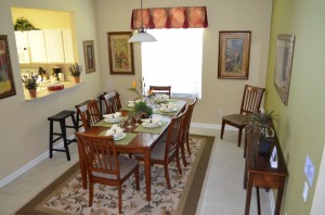 Dining Room Orlando Vacation Home Rental
