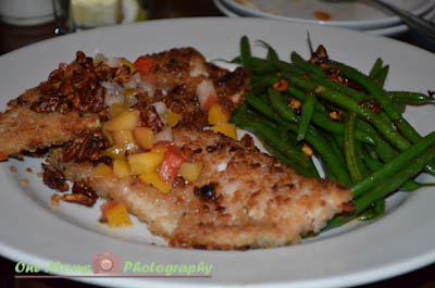 Pecan Crusted Trout Firebird's Grill