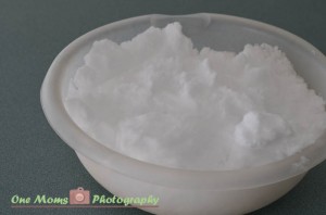 how to make snow cream