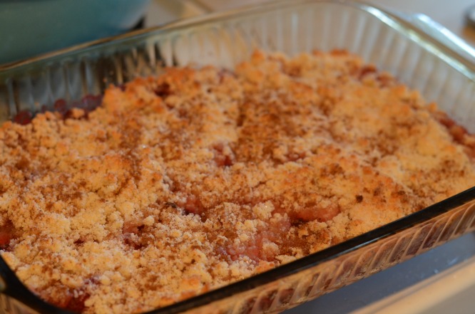 Gluten and Dairy Free Strawberry Cobbler